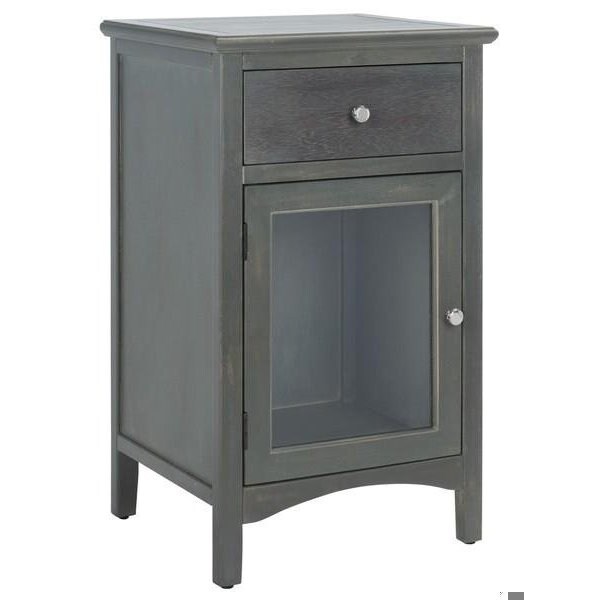 Safavieh Ziva End Table- French Grey - 30.1 x 15 x 17.9 in. - AMH6630A