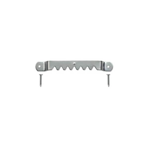 Ook Sawtooth Hanger, 20 lb, Steel, Brushed Nickel - - 50203