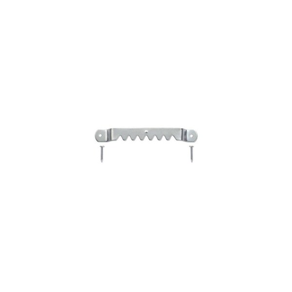 Ook Sawtooth Hanger, 20 lb, Steel, Brushed Nickel - - 50203