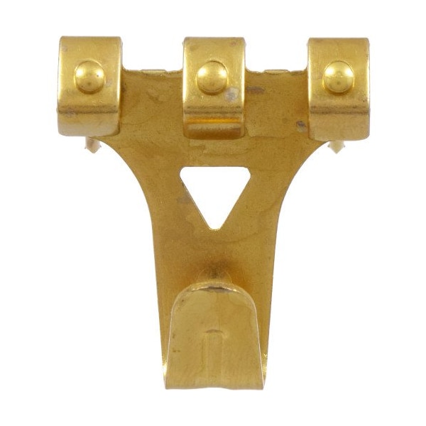 Hillman HILLMAN Brass-Plated Gold Assorted Picture Hanger 5 pk - 122198