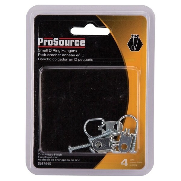Prosource Frame Hanger, 4.5 lb, Steel, Zinc, Zinc, Flush Mounting - PH-122317-PS