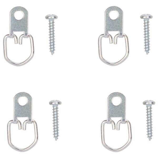 Prosource Frame Hanger, 4.5 lb, Steel, Zinc, Zinc, Flush Mounting - PH-122317-PS