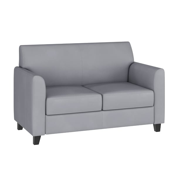 Flash Furniture Living Room Set, 29" x 32-1/4" to 32-1/2", Upholstery Color: Gray - BT-827-SET-GY-GG