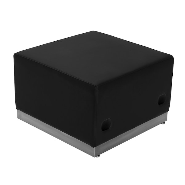 Flash Furniture 6 pcs. Living Room Set, 25-1/4" to 51" x 27", Upholstery Color: Black - ZB-803-500-SET-BK-GG