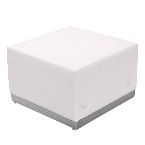Flash Furniture 15 pcs. Living Room Set, 25-1/4" to 155" x 27", Upholstery Color: White - ZB-803-460-SET-WH-GG
