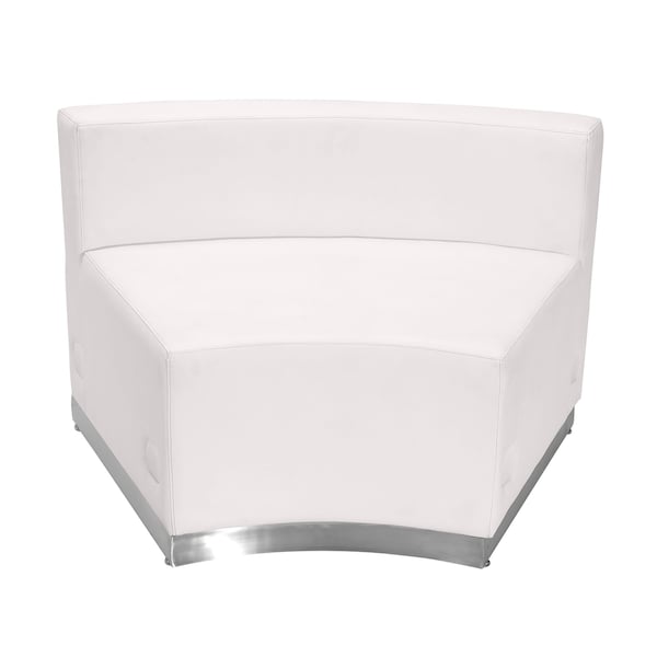 Flash Furniture 15 pcs. Living Room Set, 25-1/4" to 155" x 27", Upholstery Color: White - ZB-803-460-SET-WH-GG