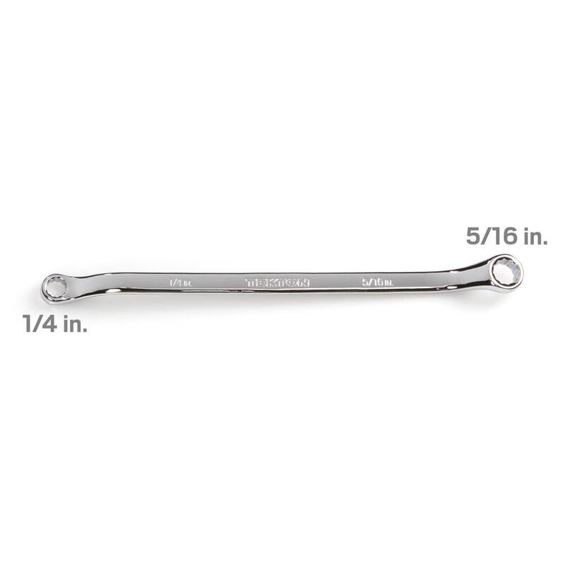 Llave de extremo de caja offset de 45 grados TEKTON 1/4 x 5/16 pulgadas - WBE23306