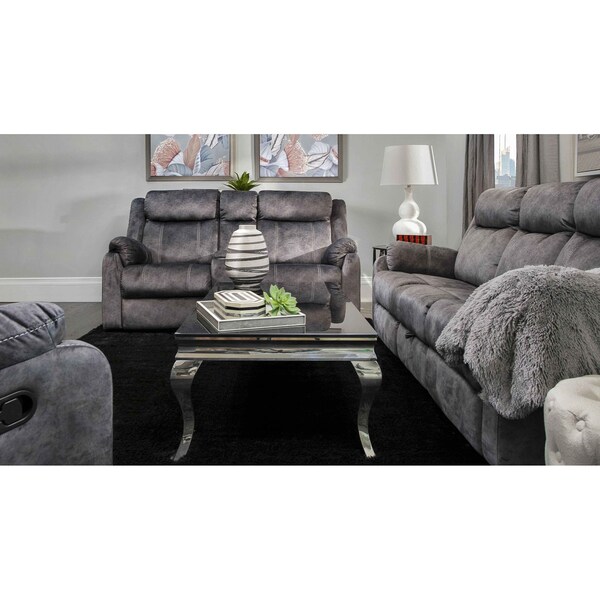 Global Furniture Usa Transitional Domino U7303 Granite Rs/Crls - 3080