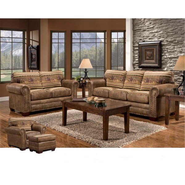 American Furniture Classics Wild Horses - 4 Piece set - 8500-40K