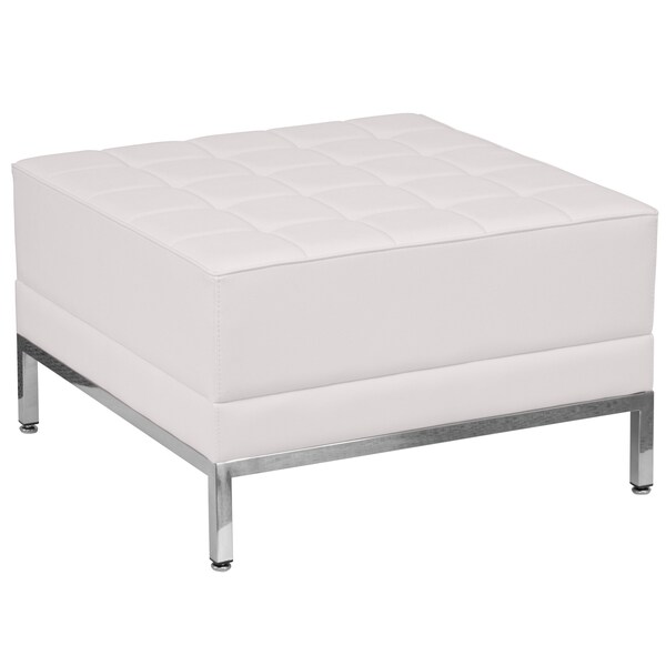 Flash Furniture 6 pcs. Living Room Set, Upholstery Color: White - ZB-IMAG-SET20-WH-GG