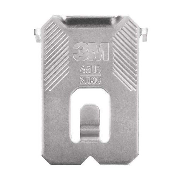 3M Picture Hanger, Silver, Steel, 9/16 in D - 3PH45-1ES