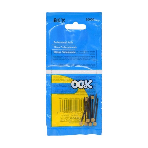 Hillman HILLMAN OOK Blue Professional Picture Hanging Nails 50 lb 8 pk - 533000