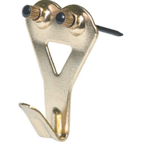 Hillman 122272 Classic Picture Hangers with Blued- Steel Needle Point Nails, 2PK - 101946