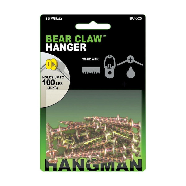 Hangman Products Heavy Duty Double Headed Hanger  25 Each - 5911474