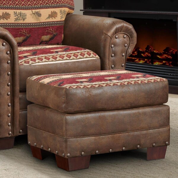 American Furniture Classics 19 x 26.5 x 20 in. Buckskin Set with Sleeper, 4 Piece - 8500-20S