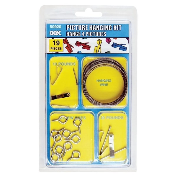 Ook Picture Hanging Kit, 10 to 30 lb - 50920