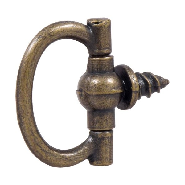 Hillman HILLMAN Antique Oval Ring Hanger 2 pk - 122226