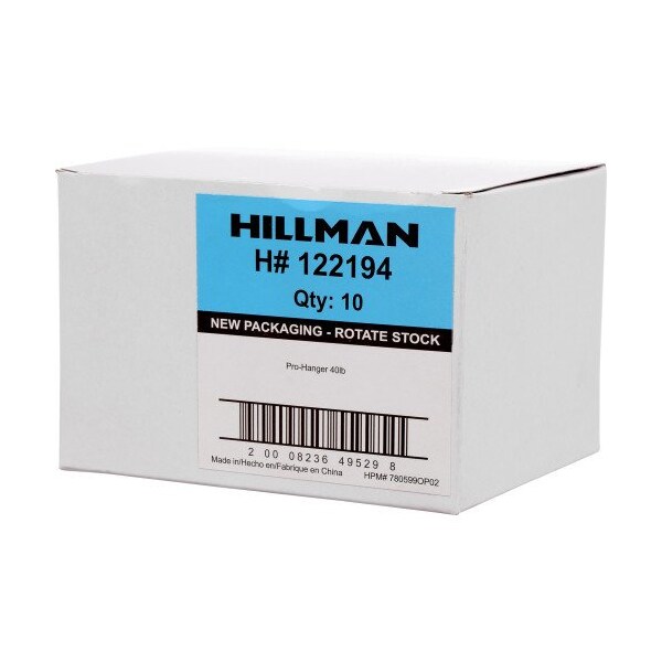 Hillman HILLMAN Brass-Plated Gold Professional Picture Hanger 40 lb 3 pk - 122194