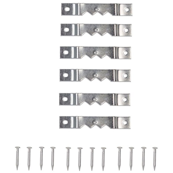 Prosource Frame Hanger, 4.5 lb, Steel, Zinc, Zinc, Nail-In Mounting - PH-121140-PS