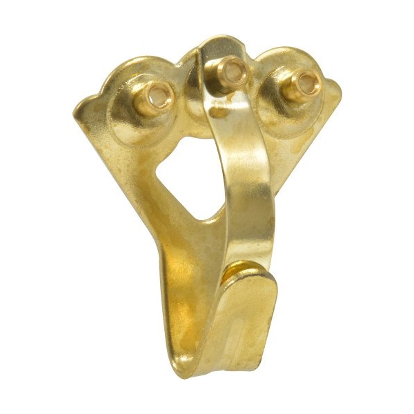 Hillman HILLMAN Brass-Plated Classic Picture Hanger 75 lb 1 pk - 122274