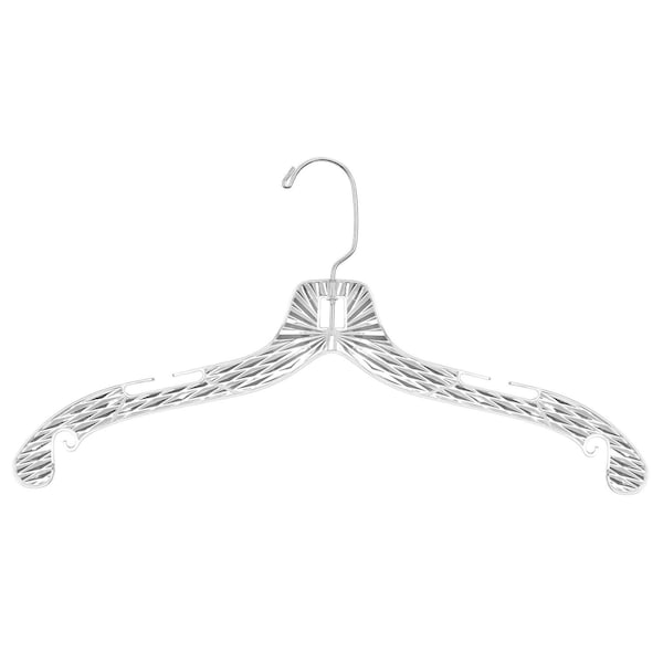 Whitmor Whitmor 8.80 in. H X 16.8 in. W X 1.8 in. L Plastic Clear Hanger 4 pk - 6062-4770