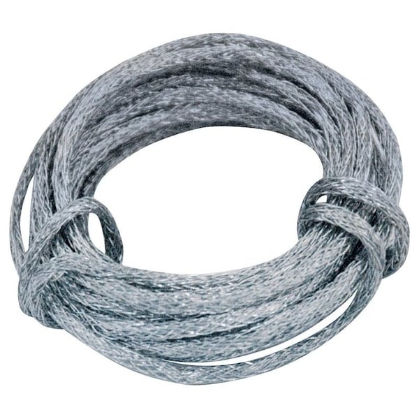 Ook Picture Hanging Wire, 9 ft L, Galvanized Steel, 100 lb - 50126