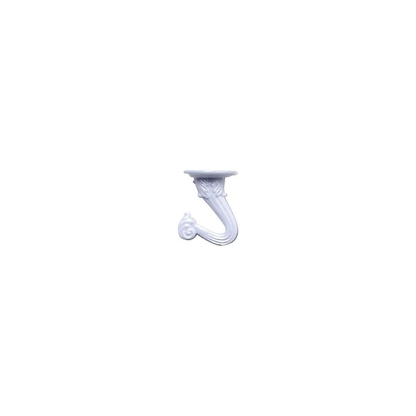 Green Thumb Swag Plant Hook, White Pair - 86102GT