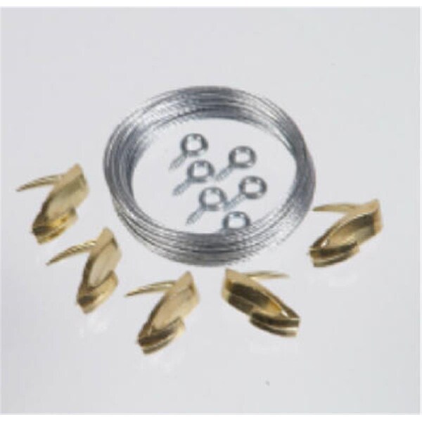 Hillman Hillman Fasteners 122397 Heavy Duty; Wall Biter Picture Hanging Kit - 713984
