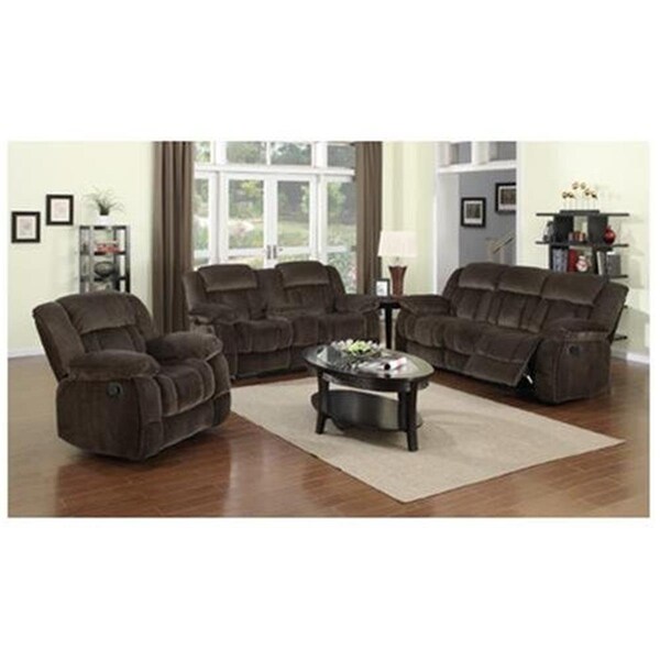 Fine-Line Teddy Bear 3 Piece Reclining Living Room Set - FI1209199