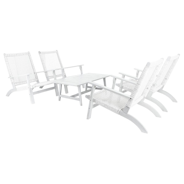 Safavieh Deven Living Set, Grey - 5 Piece - PAT7079B