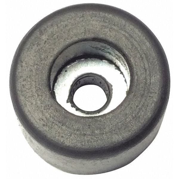 Zoro Select Bumper, Rubber, Black, 9/16"H x 9/16"W, PK.10 - 757RW-034S