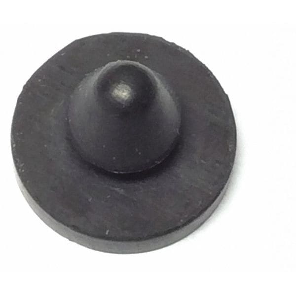 Zoro Select Bumper, Rubber, Black, 11/32"H x 11/32"W, PK.100 - 1178-1-034S