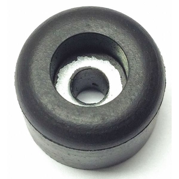 Zoro Select Bumper, Rubber, Black, 9/16"H x 9/16"W, PK.10 - 2950W-400