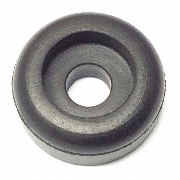 Zoro Select Bumper, Rubber, Black, 1/4"H x 1/4"W, PK.50 - 2093-017S