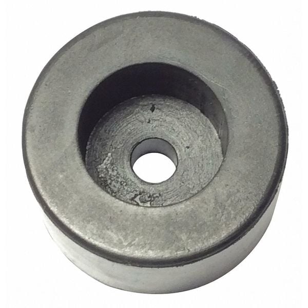 Zoro Select Bumper, Rubber, Black, 5/8"H x 5/8"W, PK.5 - 785R-034S