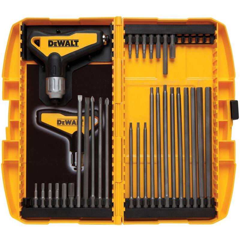 Juego de mango en T de trinquete DEWALT (31 piezas) - DWHT70265