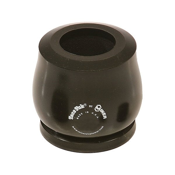Miner Elastomer Tecspak Bumper, Black, 9000 lb Cap. - GBA-16