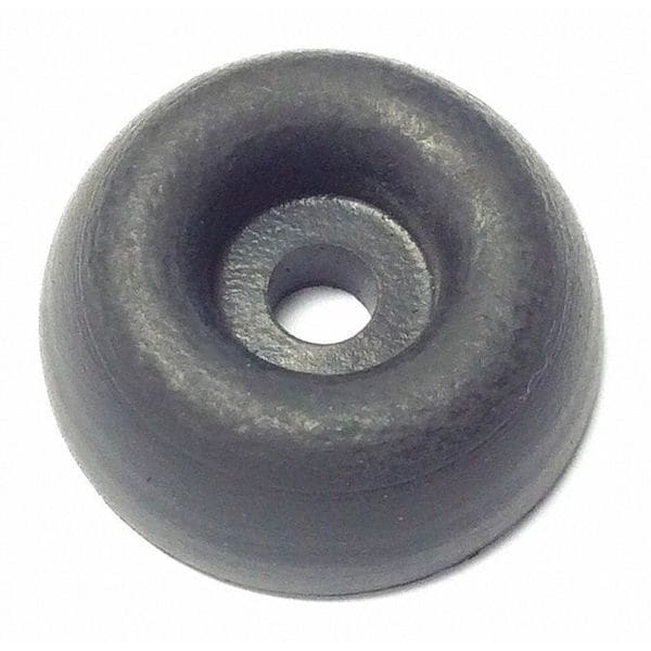 Zoro Select Bumper, Rubber, Black, 1/32"H x 1/32"W, PK.10 - 775R-034S