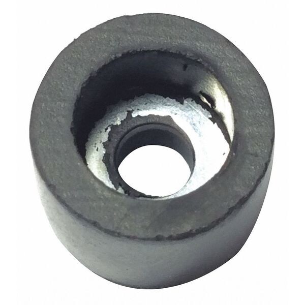 Zoro Select Bumper, Rubber, Black, 3/8"H x 3/8"W, PK.25 - 2813W-017