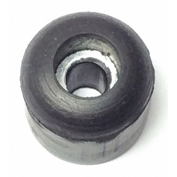 Zoro Select Bumper, Rubber, Black, 1/2"H x 1/2"W, PK.25 - 2074W-017