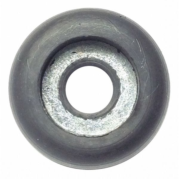 Zoro Select Bumper, Rubber, Black, 1/4"H x 1/4"W, PK.50 - 2093W-177S