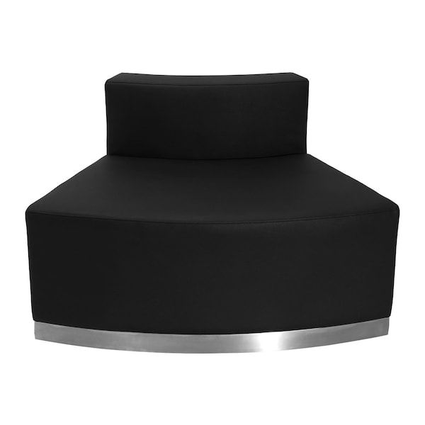 Flash Furniture 3 pcs. Living Room Set, 25-1/4" to 33-1/2" x 27", Upholstery Color: Black, Series: Alon - ZB-803-780-SET-BK-GG