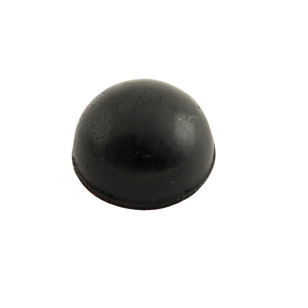 Vestil ROUNDED RUBBER DOME BUMPERS 0.75X0.75 IN, PK50 - RDB-075
