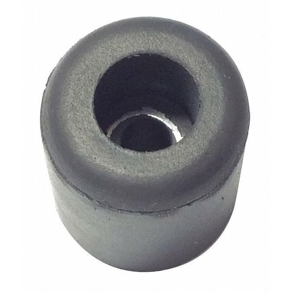 Zoro Select Bumper, Rubber, Black, 3/4"H x 5/8"W, PK.10 - 2804W-017