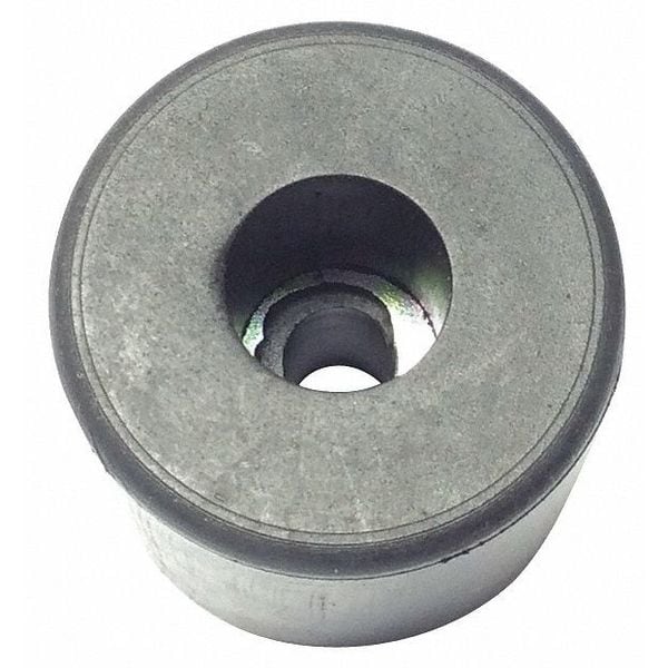 Zoro Select Bumper, Rubber, Black, 1"H x 1"W, PK.5 - 2098W-017AL