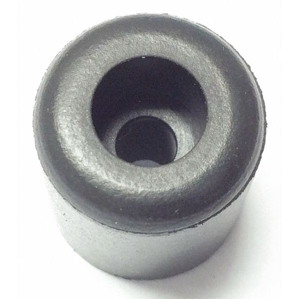 Zoro Select Bumper, Rubber, Black, 3/4"H x 3/4"W, PK.10 - 2805-017