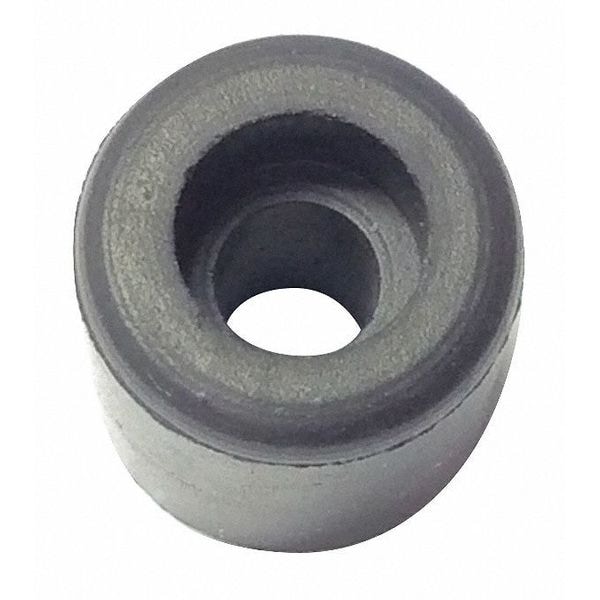 Zoro Select Bumper, Rubber, Black, 1/2"H x 1/2"W, PK.25 - 2928-017