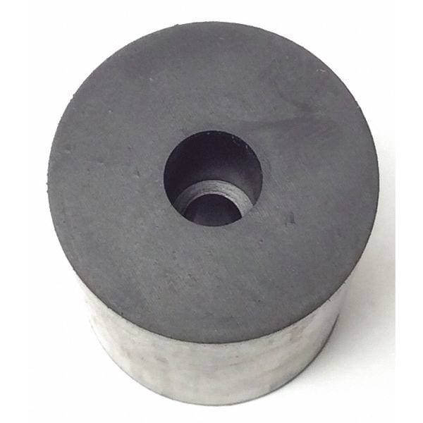 Zoro Select Bumper, Rubber, Black, 1-7/8"H x 1-7/8"W, PK.5 - 1487-017