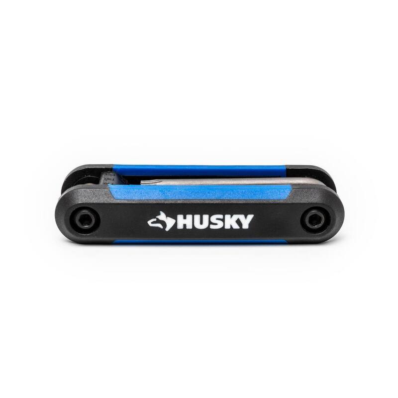 Set de llaves plegables Torx mini Husky (8 piezas) - HMFHKT8PCN-06