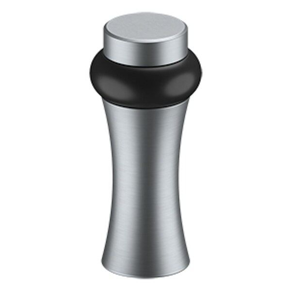 Deltana 3-1/2 Universal Decorative Floor Bumper Satin Chrome Finish - UFBD3505U26D